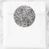 Sticker Rond Granit - Hard Rock (Sac)