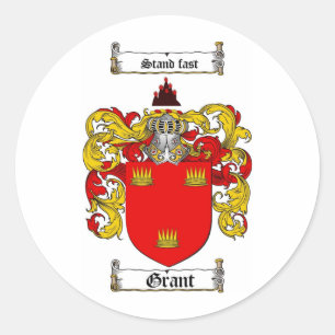 STICKER ROND GRANT CRÊTE FAMILIALE - GRAND MANTEAU D'ARMES