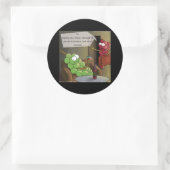 Sticker Rond Grape Divorces (Sac)
