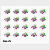 Sticker Rond Graphe (Feuille)