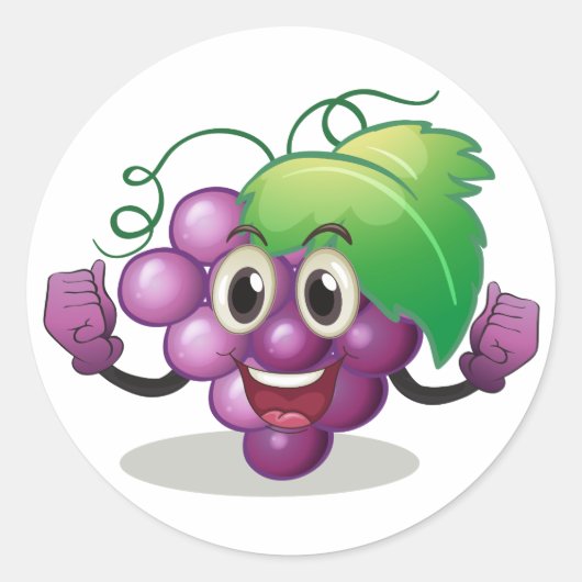 Sticker Rond Graphe (Devant)