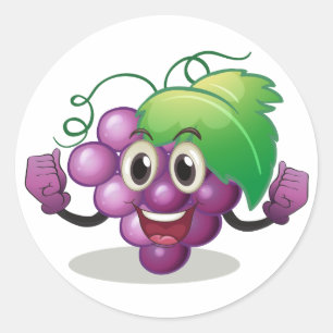 Sticker Rond Graphe