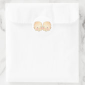 Sticker Rond Graphique Boy Boy Twins (Sac)