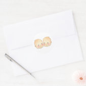 Sticker Rond Graphique Boy Boy Twins (Enveloppe)