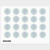 Sticker Rond Graphique de citation ARWEN™ Evenstar (Feuille)