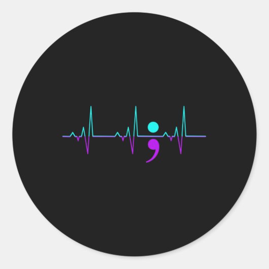 Sticker Rond Graphique de prise en charge du bon ruban (Devant)