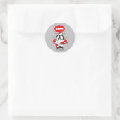 Sticker Rond Graphique Dexter Detonation (Sac)