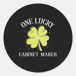 Sticker Rond Graphique Jour de la Saint Patrick Pour Un Créateu