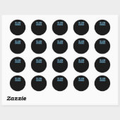Sticker Rond Graphique Slam Dunk (Feuille)