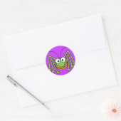 Sticker Rond Grasshopper de dessin (Enveloppe)