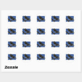 STICKER ROND GRAVITÉ (Feuille)