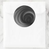 Sticker Rond Gravité noire (Sac)