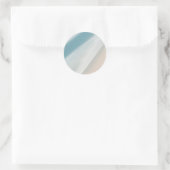 Sticker Rond Gray-blue et beige. (Sac)
