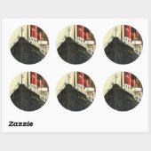 Sticker Rond Great Western Railway - Vers l'Irlande (Feuille)