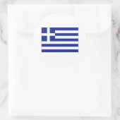 Sticker Rond Grèce FLAG International (Sac)