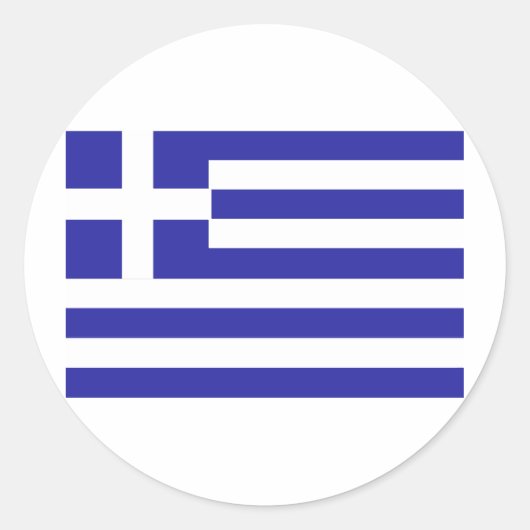 STICKER ROND GREECE (Devant)