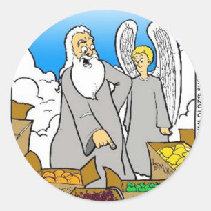 Sticker Rond Green Apples Funny Mugs Cartes Tee - shirts & Cade