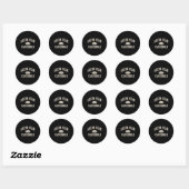 Sticker Rond Green Bean Cerole Thanksgiving (Feuille)