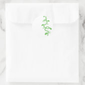 Sticker Rond Green et Beanstalk (Sac)