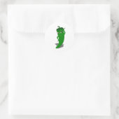 Sticker Rond Green Hot Pepper Diva (Sac)