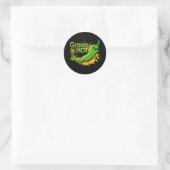 Sticker Rond Green is HOT (Sac)
