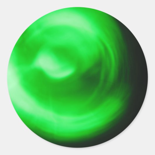 Sticker Rond Green Light Go ! Bon Travail ! Récompense étudiant (Devant)