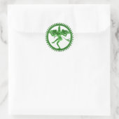 Sticker Rond Green Nataraja (Sac)