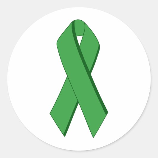 Sticker Rond green support (Devant)