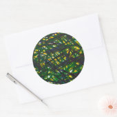 Sticker Rond Green Thicket II (Enveloppe)