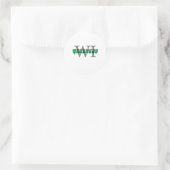Sticker Rond greenbay wi (Sac)