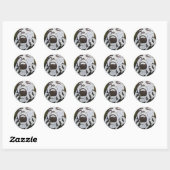 Sticker Rond GREENfiti-1 (Feuille)