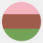 Sticker Rond Grégale Pride (Devant)