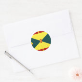 Sticker Rond Grenade (Enveloppe)