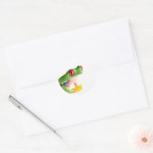 Sticker Rond grenouille (Enveloppe)