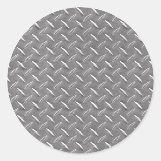 Sticker Rond Grey Diamond (Devant)