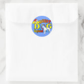 Sticker Rond Greyhound_Agilité (Sac)