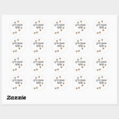 Sticker Rond Greyhound Maman (Feuille)