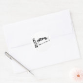 Sticker Rond Greyhound Run Comme Vous Le Voulez Dire (Enveloppe)