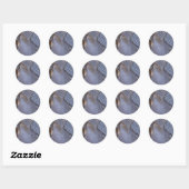 Sticker Rond Gridflections (Feuille)