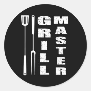 Sticker Rond Grill