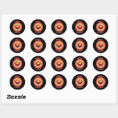 STICKER ROND GRILL DADDY (Feuille)