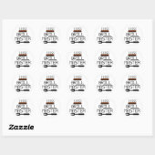 STICKER ROND GRILL MASTER (Feuille)