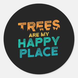 Sticker Rond Grimpée aux arbres _2