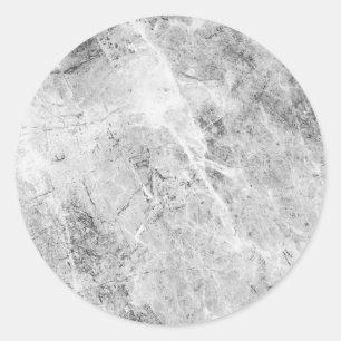 Sticker Rond Gris Mur Design Arrière - plan Plain Moderne