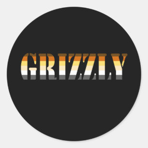 STICKER ROND GRIZZEN