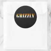 STICKER ROND GRIZZEN (Sac)