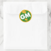 Sticker Rond Groomsman (Sac)
