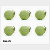 Sticker Rond Gros héraut vert (Feuille)