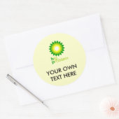 Sticker Rond Gros problème (Enveloppe)