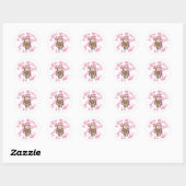 Sticker Rond Grosse culotte (Feuille)
